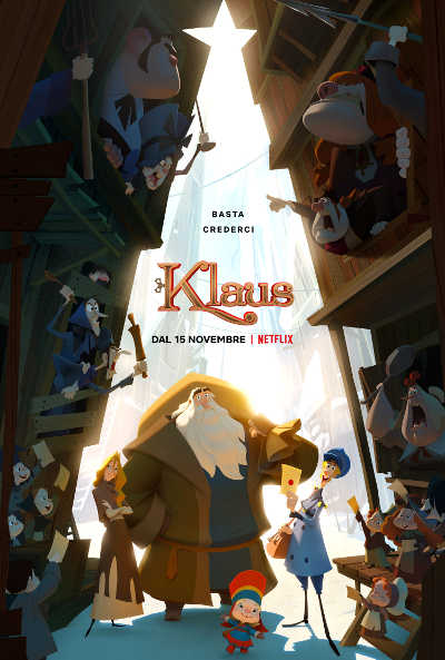 Arriva "Klaus", Il primo film d’animazione di Netflix, dal co-creatore di CATTIVISSIMO ME Arriva "Klaus", Il primo film d’animazione di Netflix, dal co-creatore di CATTIVISSIMO ME