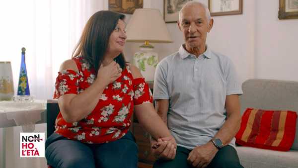 Stasera in TV: "Non ho l'età", storie di amori over 65: Luciano e Antonella