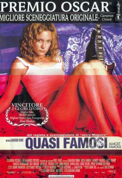 Il film del giorno: "Quasi famosi. Almost Famous" (su La7D) Il film del giorno: "Quasi famosi. Almost Famous" (su La7D)