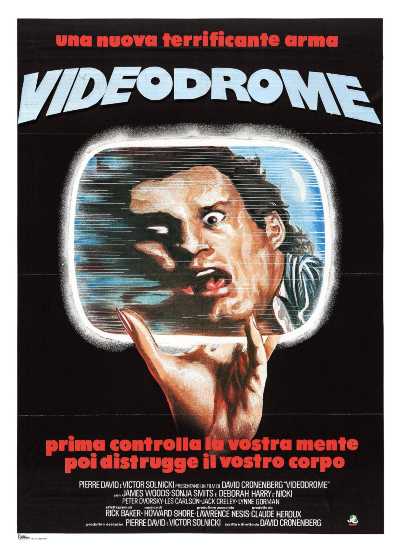 Il film del giorno: "Videodrome" (su Mediaset Italia 2) Il film del giorno: "Videodrome" (su Mediaset Italia 2)