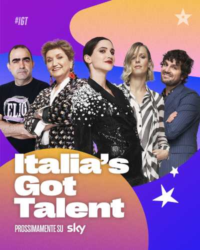 ITALIA'S GOT TALENT: Elio in giuria con Federica Pellegrini, Mara Maionchi e Frank Matano, Lodovica Comello alla conduzione