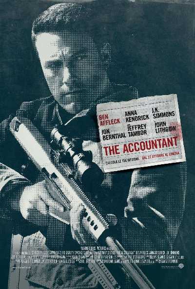 Il film del giorno: "The Accountant" (su 20) Il film del giorno: "The Accountant" (su 20)